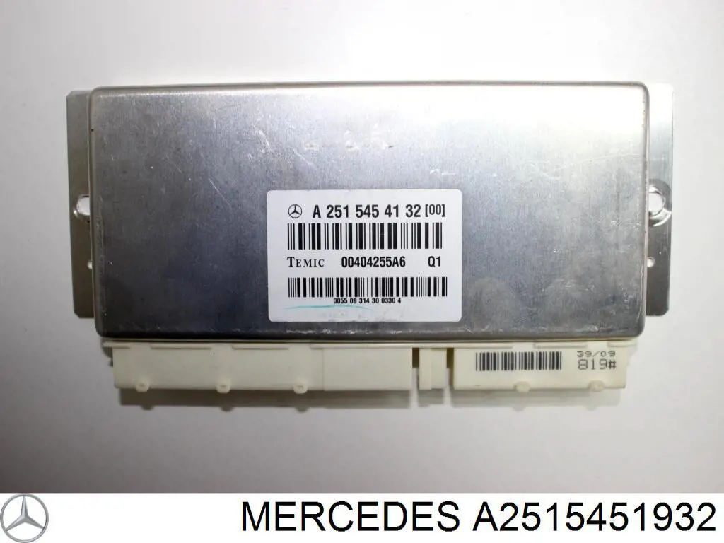 Unidade de controlo de suspensão pneumática Mercedes 2515453232 preço, a partir de 163,45 USD