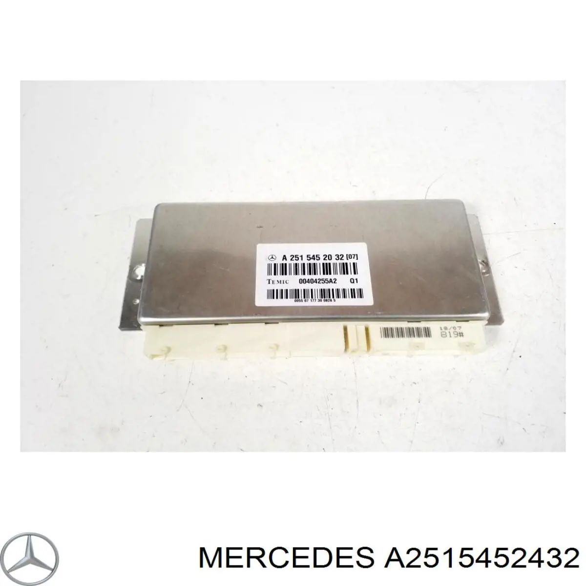 Unidade de controlo de suspensão pneumática Mercedes A2515452432 preço, a partir de 203,16 USD