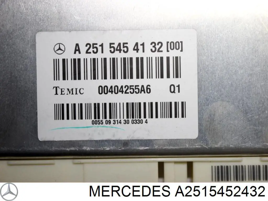 Compre A2515452432 Mercedes Unidade de controlo de suspensão pneumática