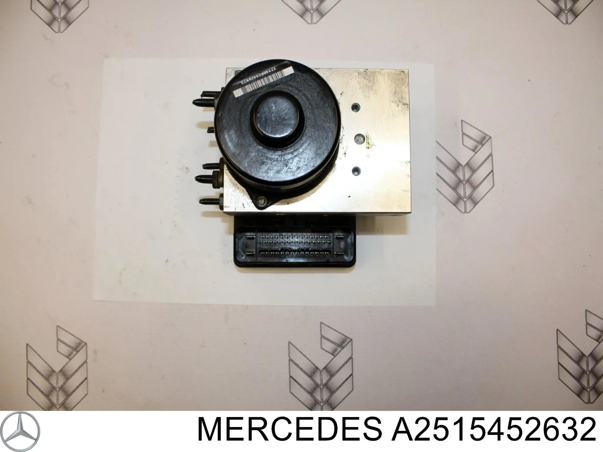 1634300007 Mercedes Unidade hidráulico de controlo ABS