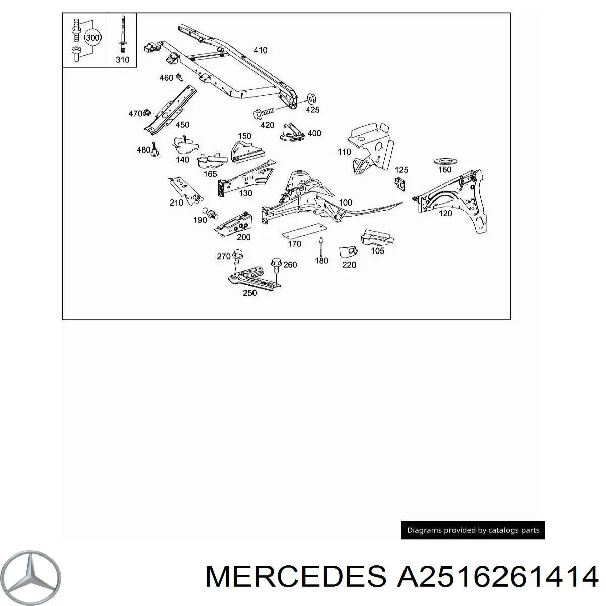 A2516261414 Mercedes 