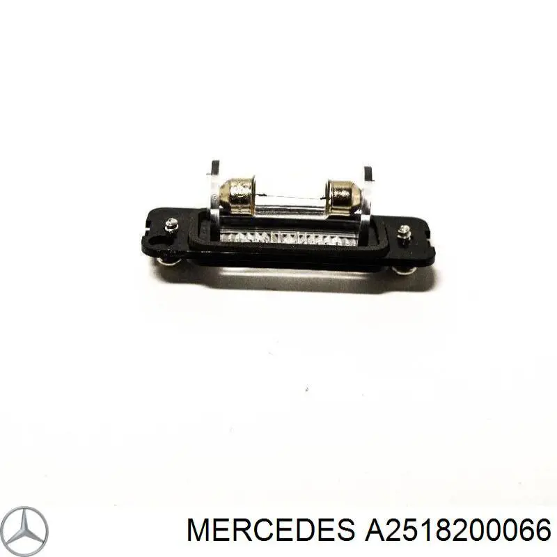 Lanterna da luz de fundo de matrícula traseira Mercedes A2518200066 preço, a partir de 26,48 USD