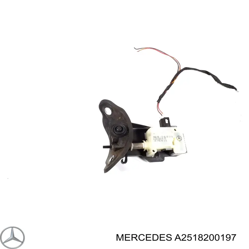 A2518200197 Mercedes Motor acionador de abertura do alcapão de tanque