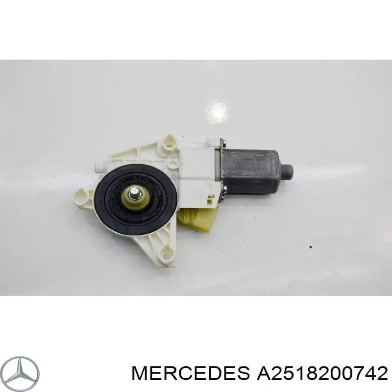 A2518200742 Mercedes Motor de acionamento de vidro da porta dianteira esquerda