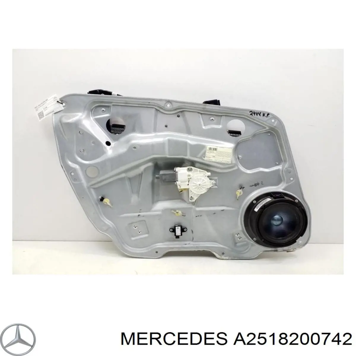 Compre A2518200742 Mercedes Motor de acionamento de vidro da porta dianteira esquerda