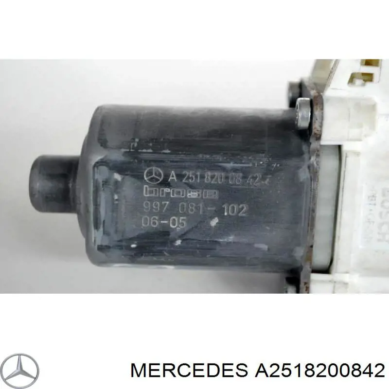 Compre A2518200842 Mercedes Motor de acionamento de vidro da porta dianteira direita
