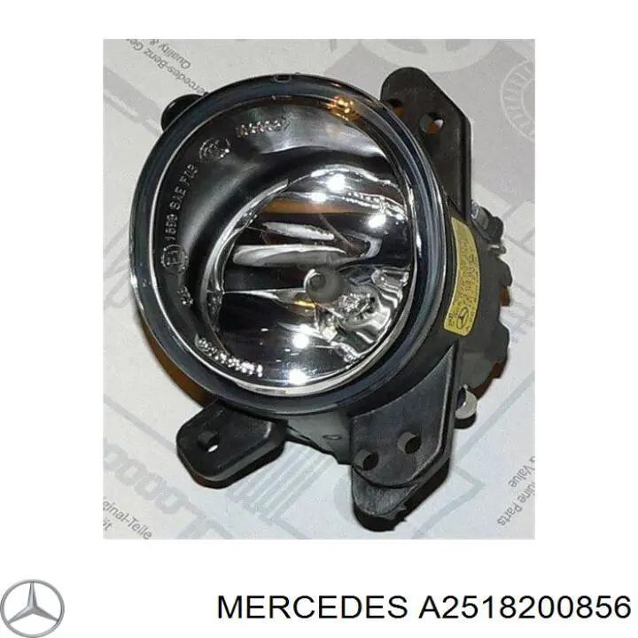 A2518200856 Mercedes Luzes de nevoeiro direitas