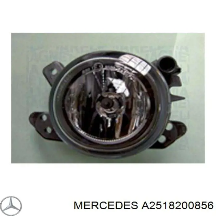Luzes de nevoeiro direitas Mercedes A2518200856 preço, a partir de 32,35 USD