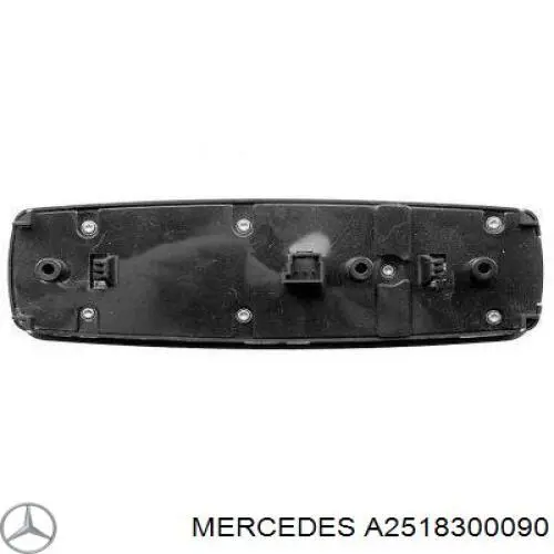 Unidade de botões dianteira esquerda de controlo de elevador de vidro Mercedes A2518300090 preço, a partir de 71,93 USD