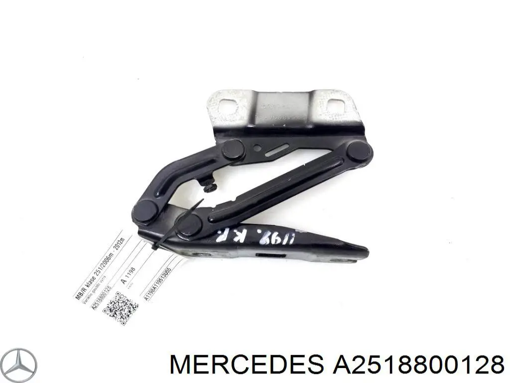 A2518800128 Mercedes Gozno da capota esquerdo