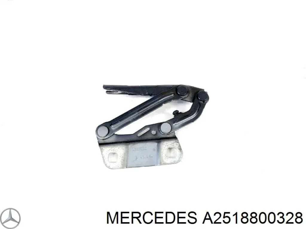 A2518800328 Mercedes Gozno da capota esquerdo