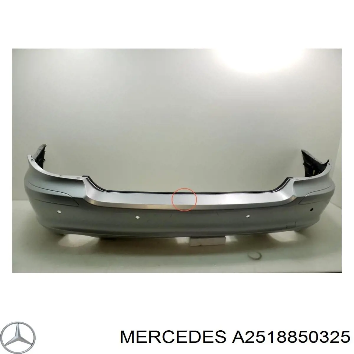 A2518850325 Mercedes Pára-choque traseiro