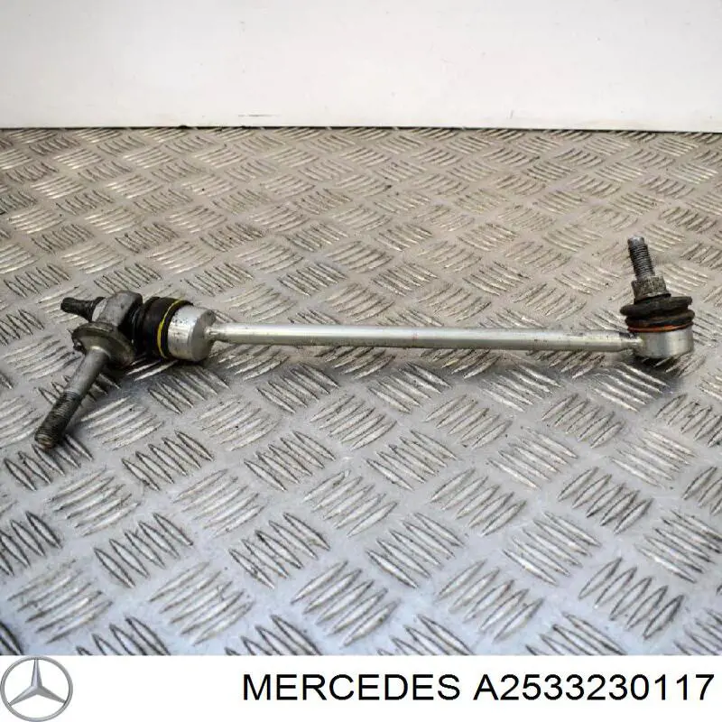 A2533230117 Mercedes Montante esquerdo de estabilizador dianteiro