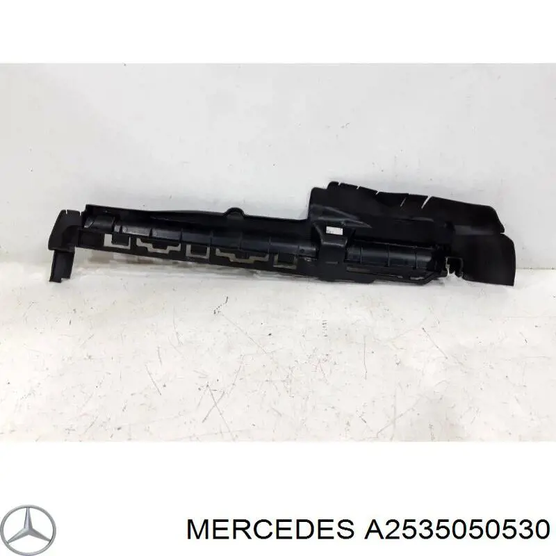 A2535050530 Mercedes Conduto de ar (defletor) inferior do radiador