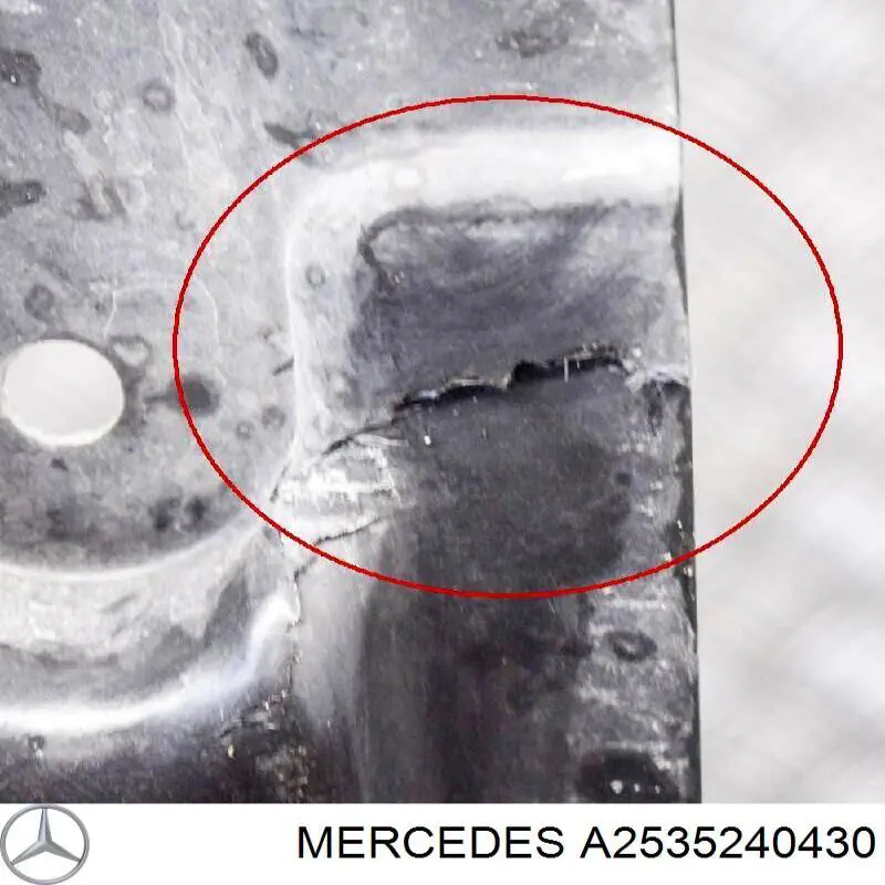 Compre A2535240430 Mercedes Proteção de motor traseiro