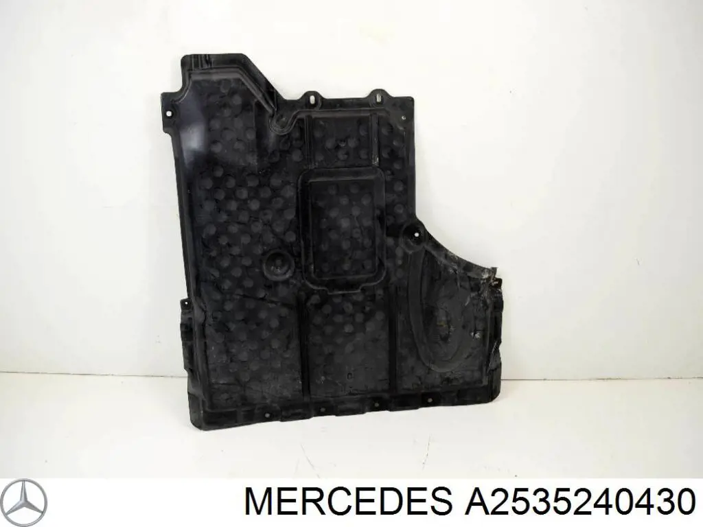A2535240430 Mercedes Proteção de motor traseiro