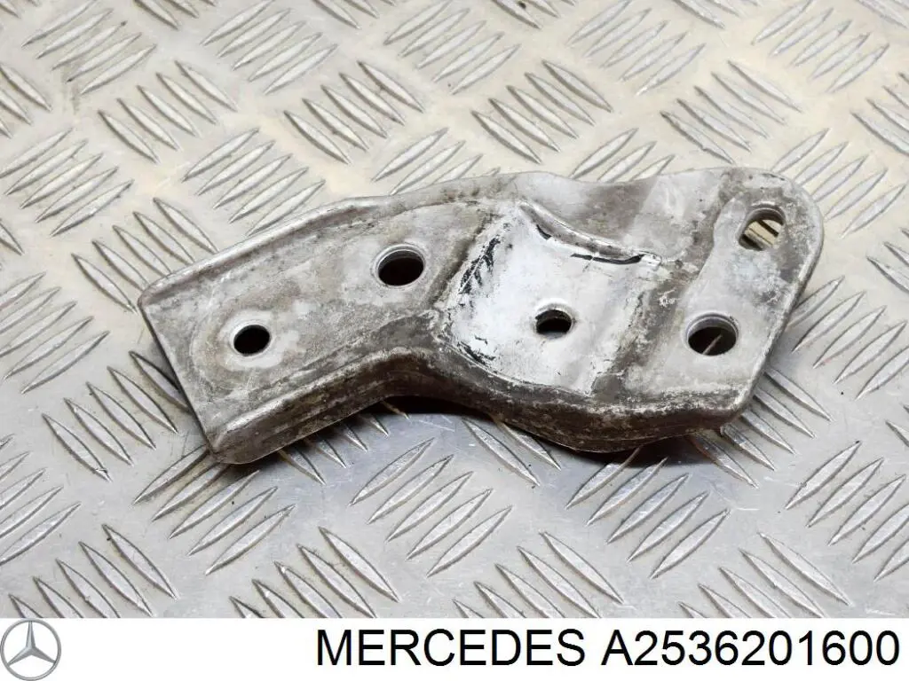 A2536201600 Mercedes Consola de absorvedor do pára-choque dianteiro