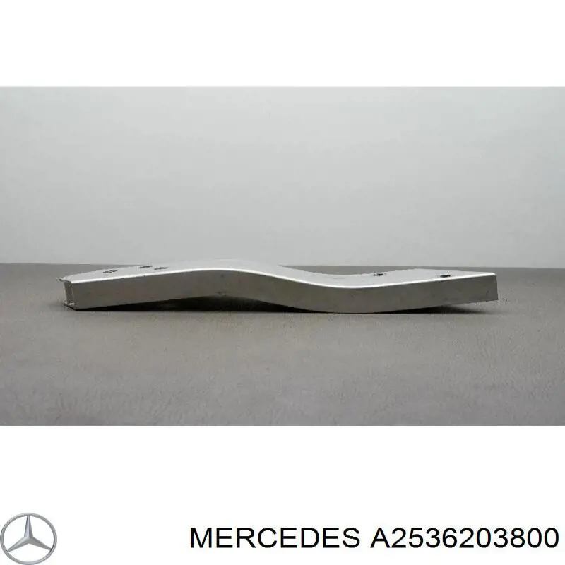 A2536203800 Mercedes Reforçador do pára-choque dianteiro