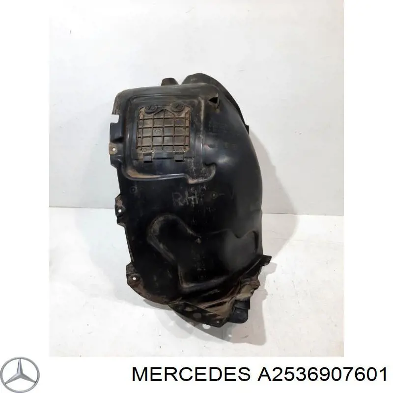 Guarda-barras direito dianteiro do pára-lama dianteiro Mercedes A2536907601 preço, a partir de 101,20 USD