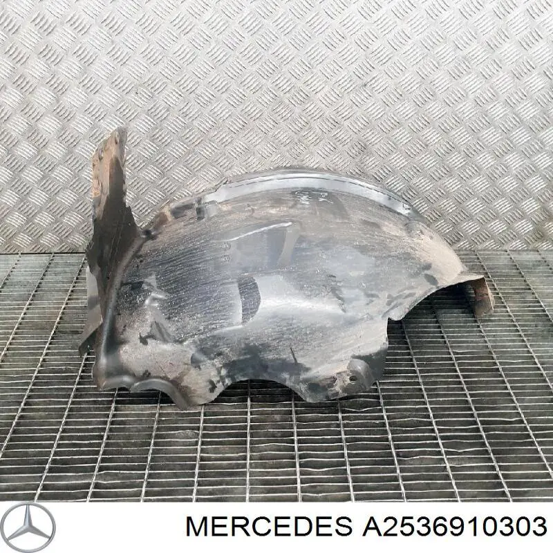 Guarda-barras esquerdo traseiro do pára-lama dianteiro Mercedes A2536910303 preço, a partir de 34,07 USD