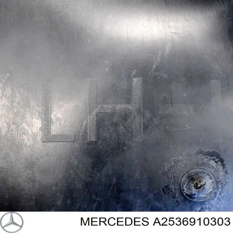 Compre A2536910303 Mercedes Guarda-barras esquerdo traseiro do pára-lama dianteiro