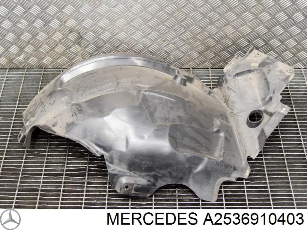Guarda-barras direito traseiro do pára-lama dianteiro Mercedes A2536910403 preço, a partir de 35,49 USD