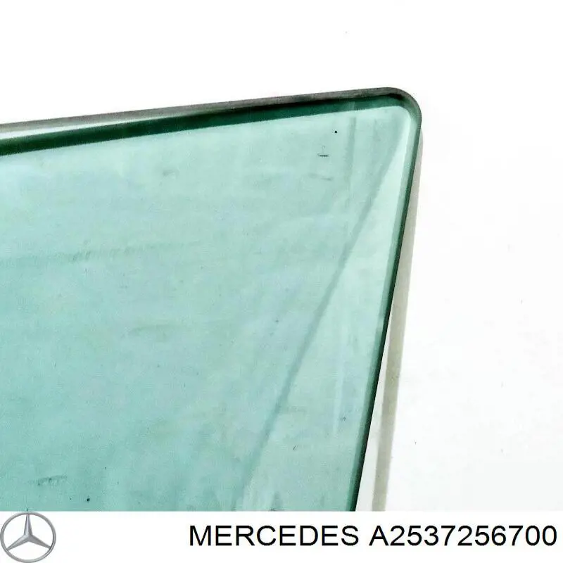 A2537256700 Mercedes Vidro da porta dianteira esquerda
