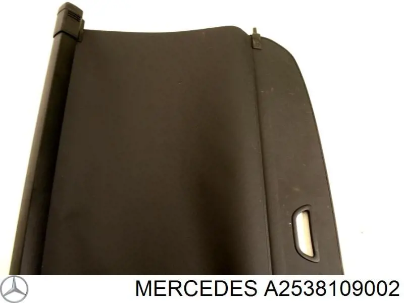A2538109002 Mercedes Estore da seção de bagagem