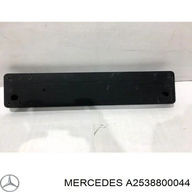 A2538800044 Mercedes Painel de fixação de matrícula dianteira