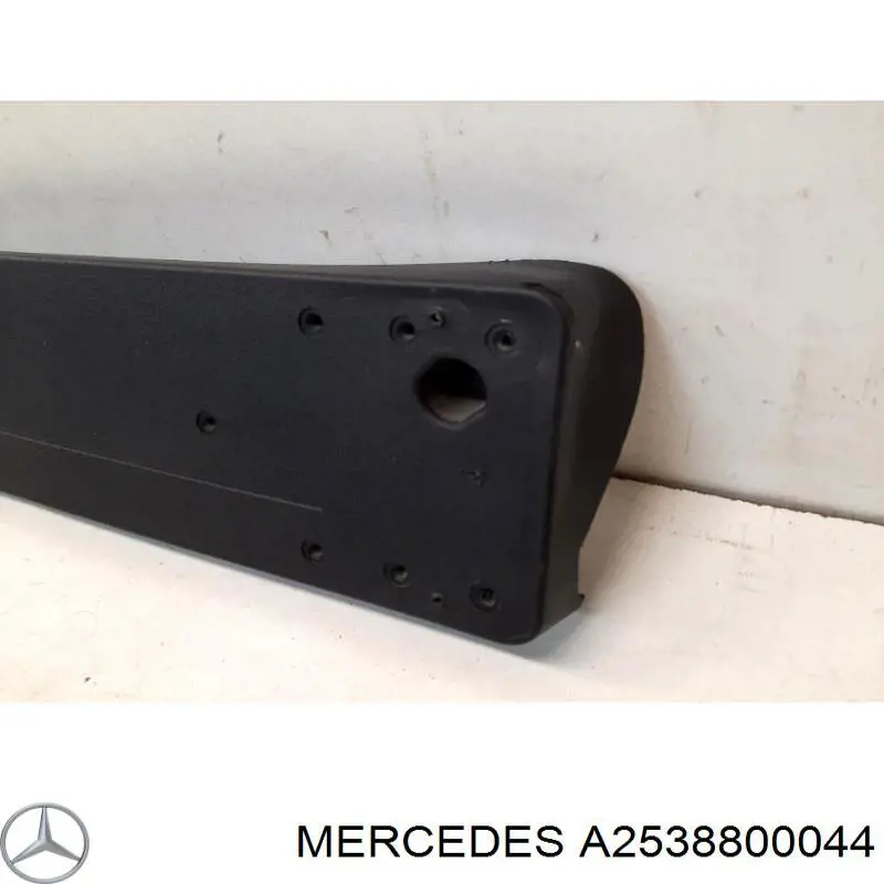 Painel de fixação de matrícula dianteira Mercedes A2538800044 preço, a partir de 131,98 USD