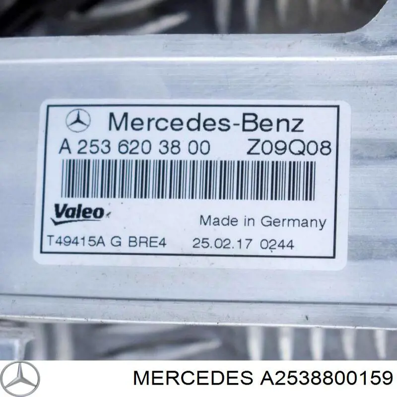  Mercedes A2538800159 preço, a partir de 34,76 USD
