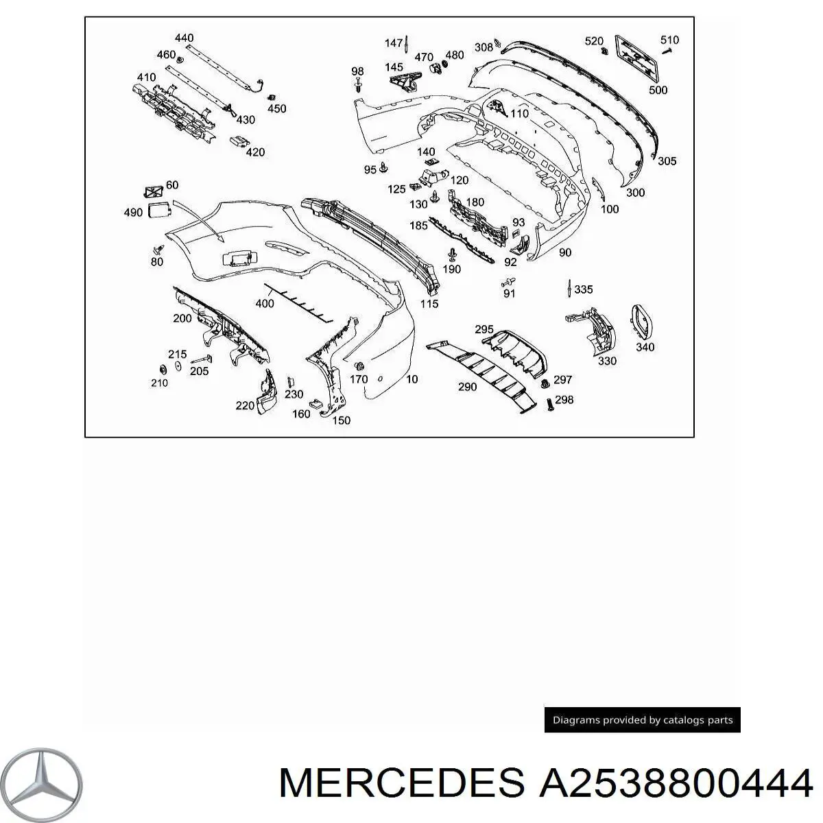 A2538800444 Mercedes 