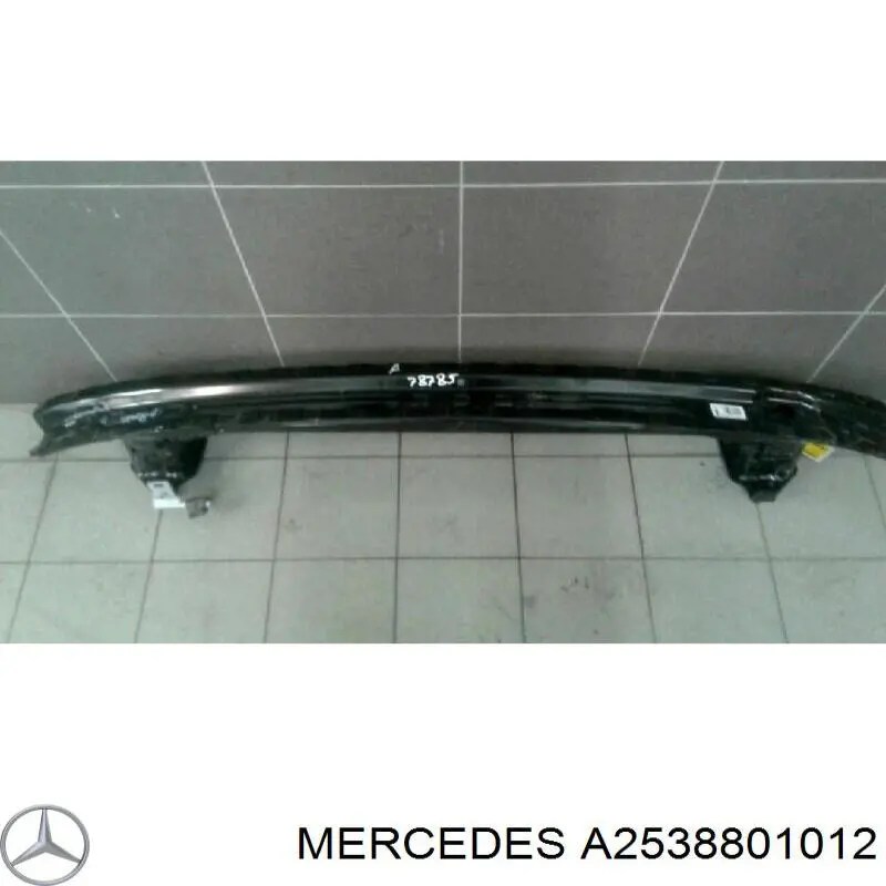 A2538801012 Mercedes Consola direita do pára-choque traseiro externo
