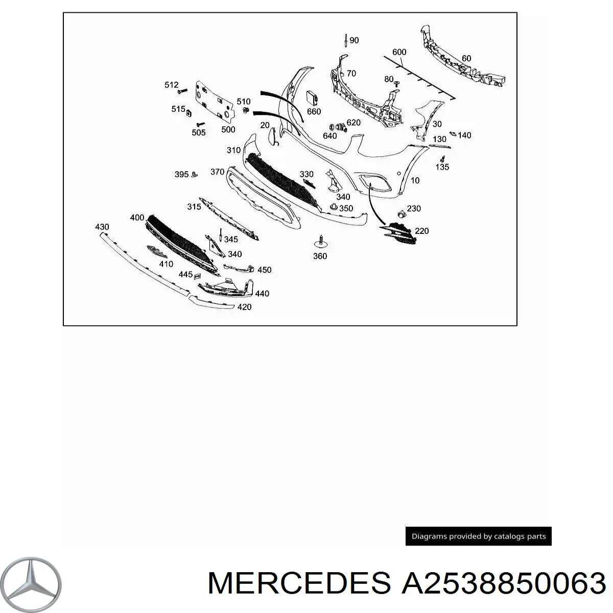 A2538850063 Mercedes 