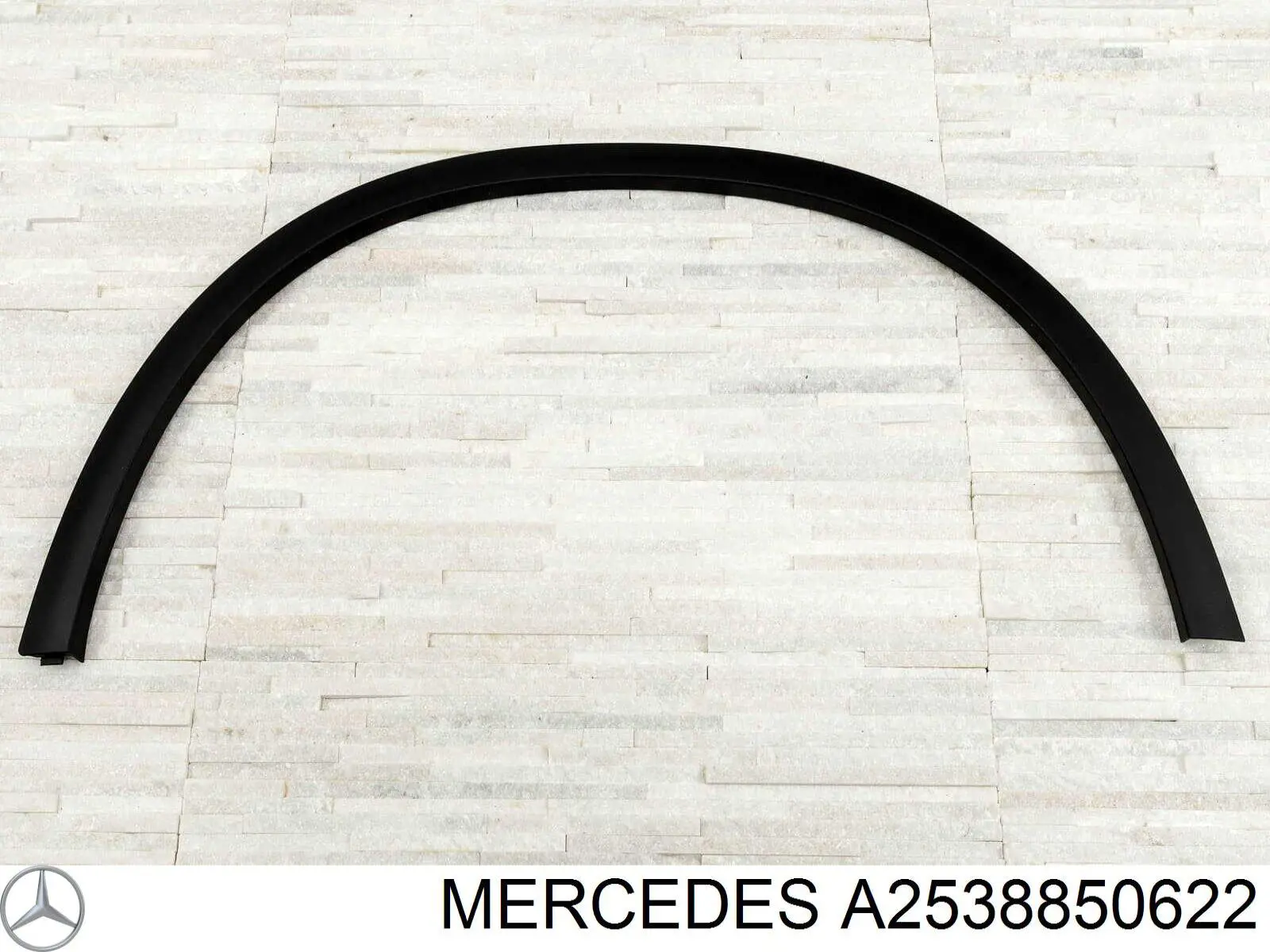 Compre A2538850622 Mercedes Expansor (placa sobreposta) de arco do pára-lama dianteiro direito