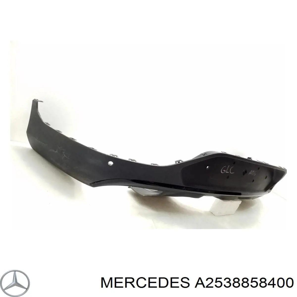 A2538858400 Mercedes Pára-choque traseiro, parte inferior