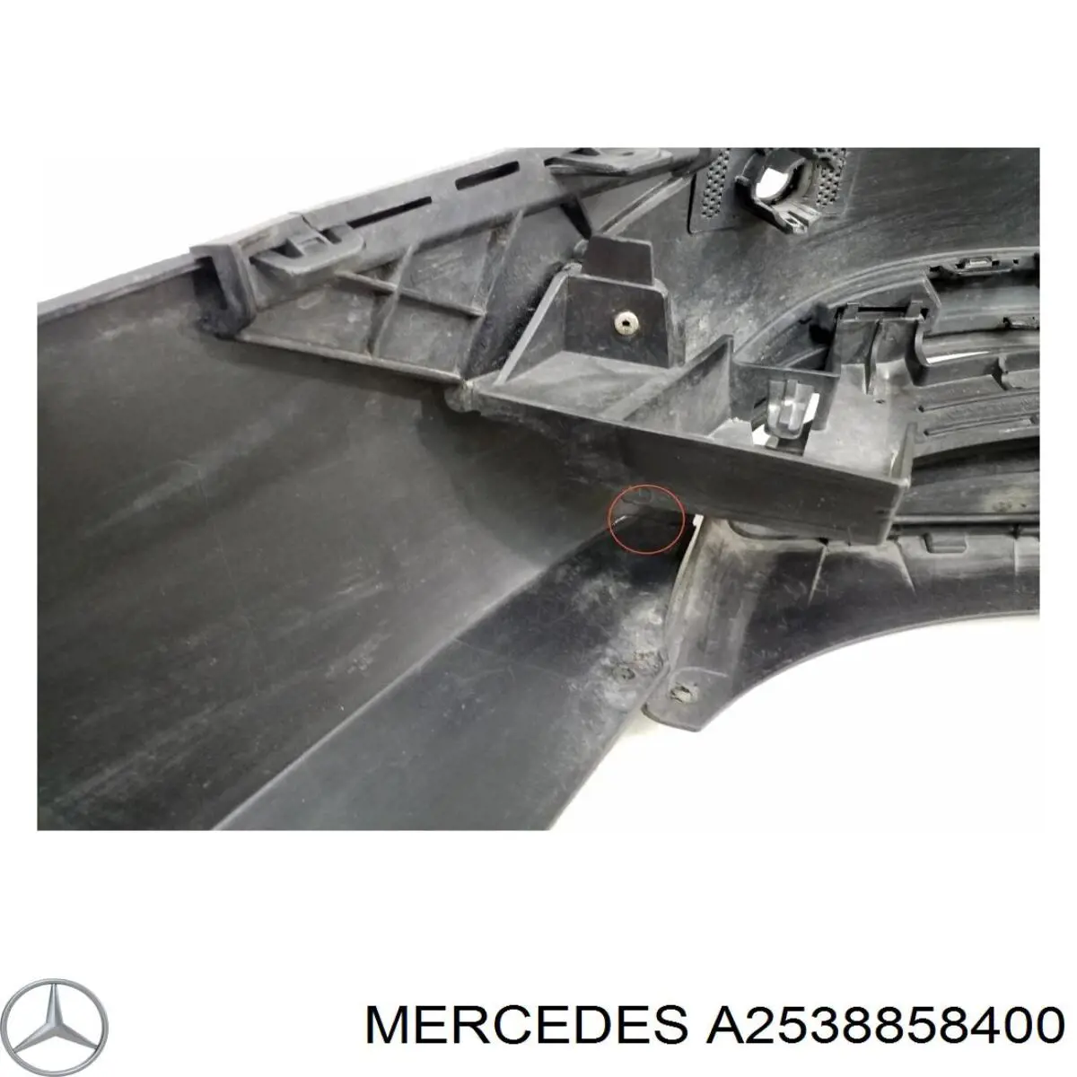 Pára-choque traseiro, parte inferior Mercedes A2538858400 preço, a partir de 324,80 USD
