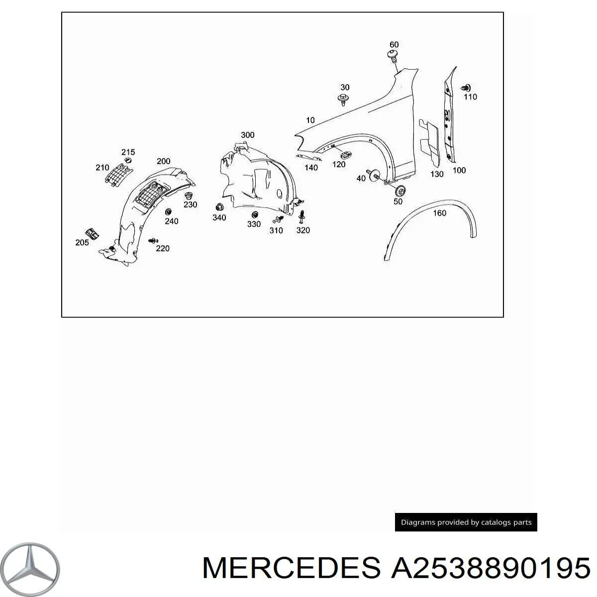 A2538890195 Mercedes 