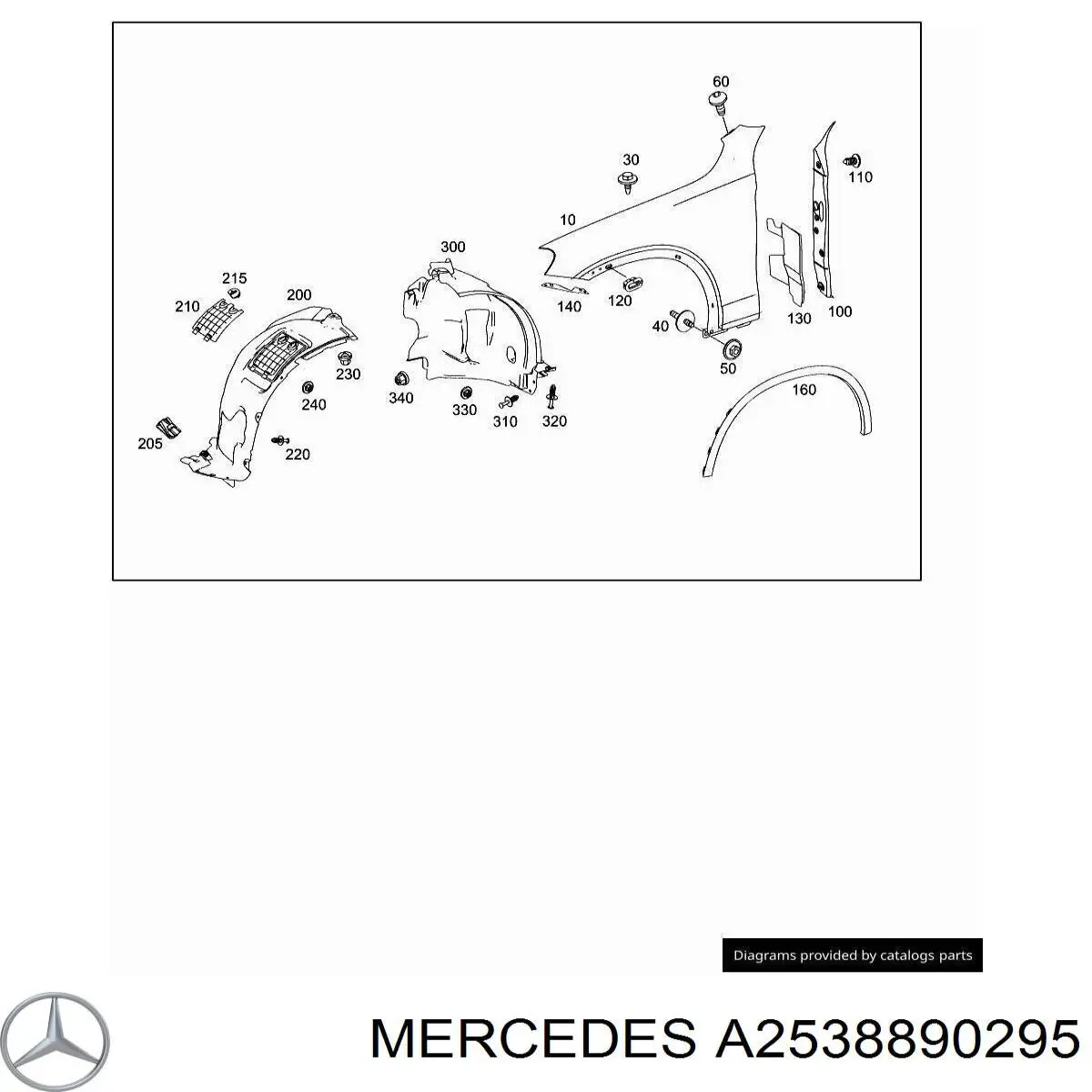 A2538890295 Mercedes 