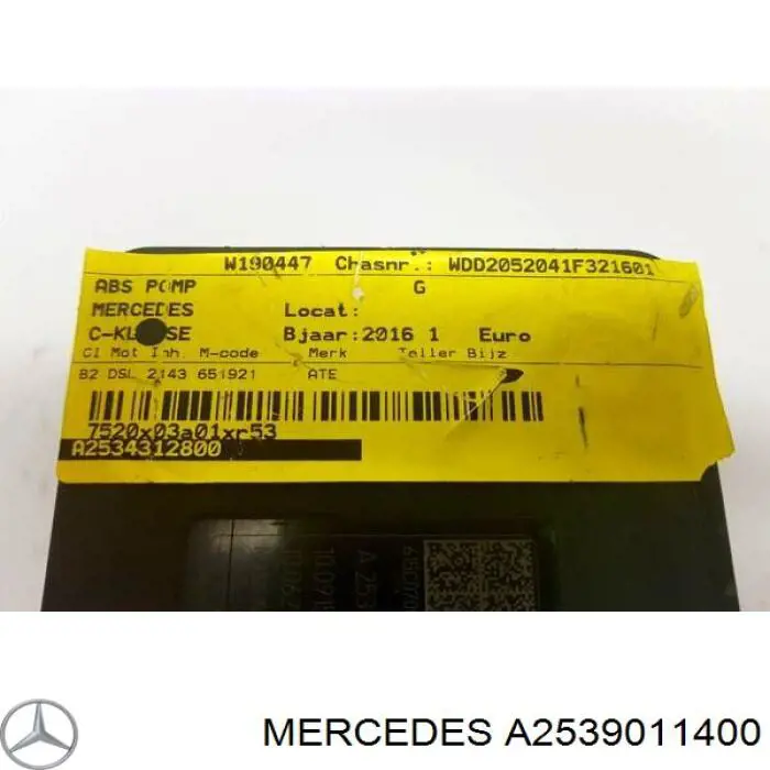  Mercedes A2539011400 preço, a partir de 306,46 USD