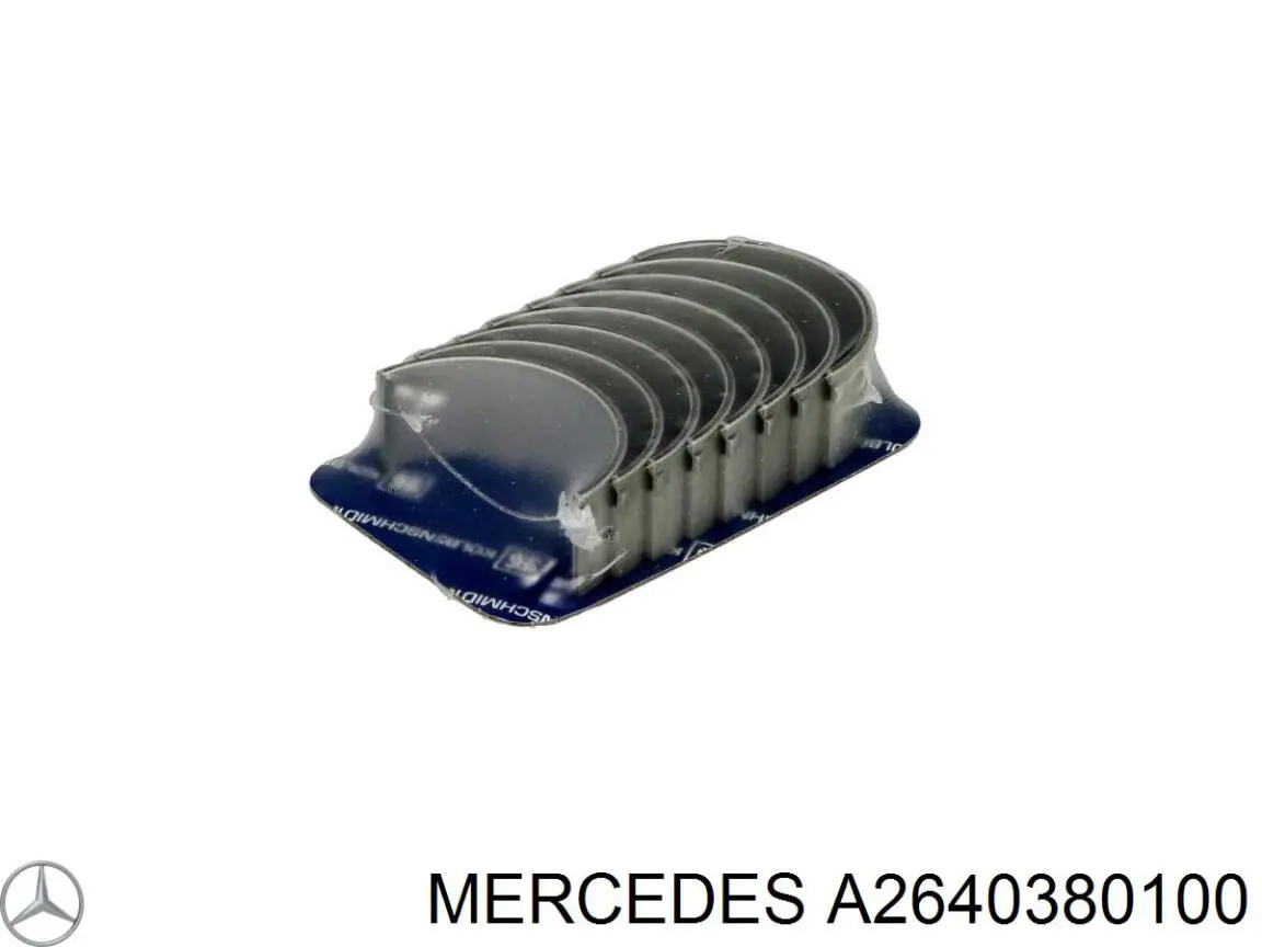 Folhas inseridas de cambota de biela, kit, padrão (STD) Mercedes A2640380100 preço, a partir de 39,89 USD