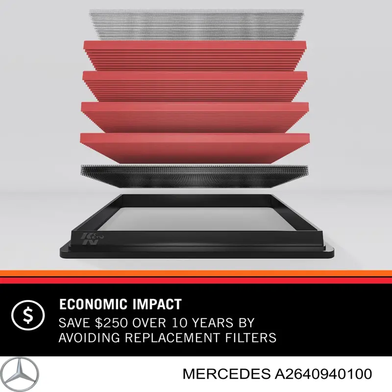 A2640940100 Mercedes Filtro de ar