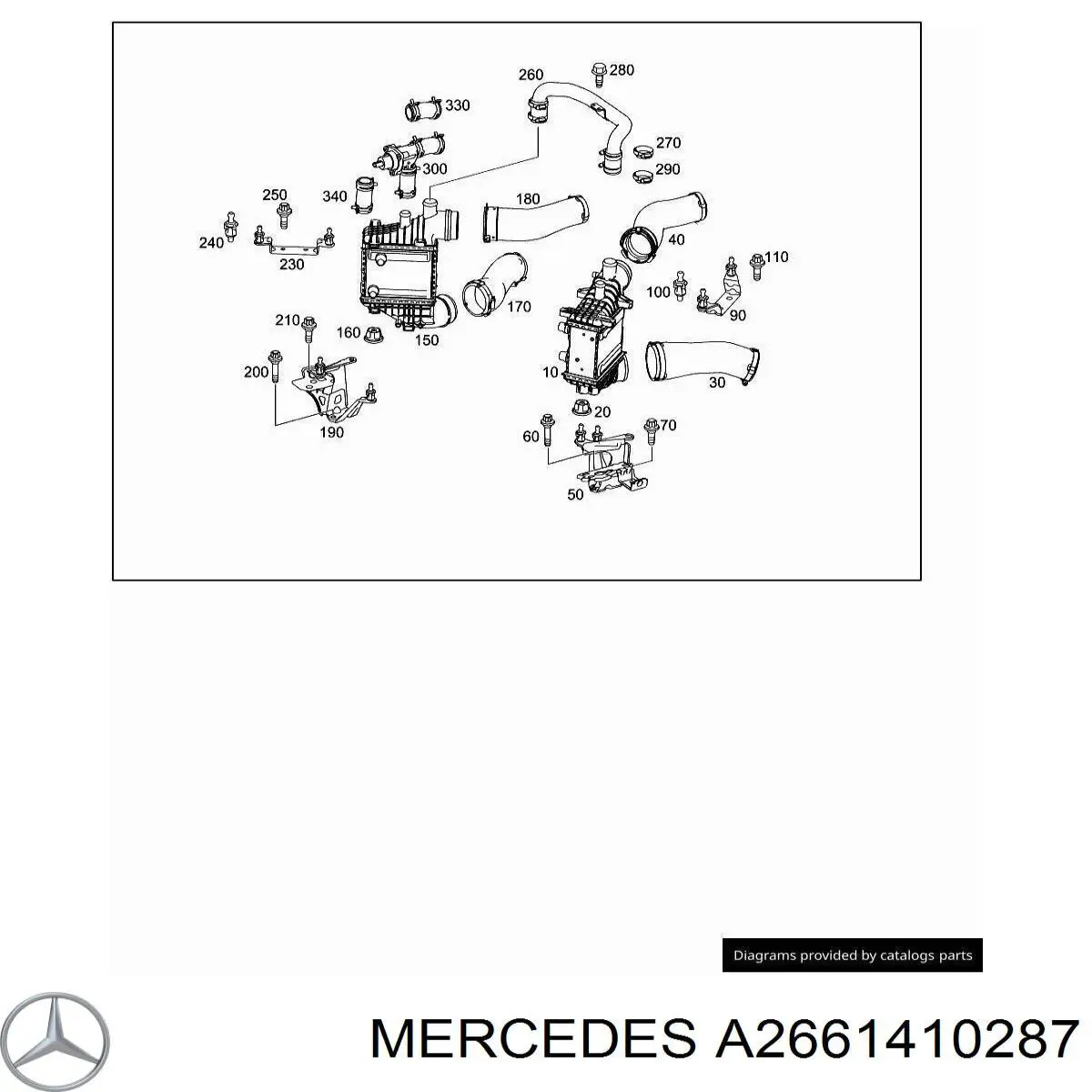 Consola de filtro de ar Mercedes A2661410287 preço, a partir de 3,46 USD