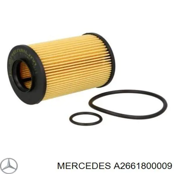 Filtro de óleo Mercedes A2661800009 preço, a partir de 6,10 USD