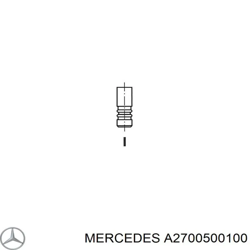 Válvula de escape Mercedes A2700500100 preço, a partir de 19,52 USD