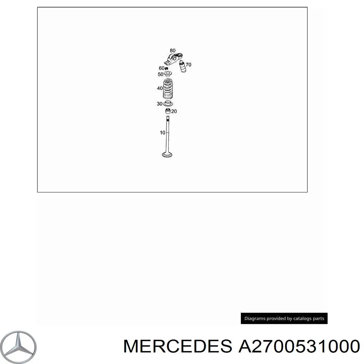 A2700531000 Mercedes 