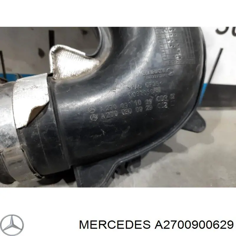 A2700900629 Mercedes Tubo coletor de admissão