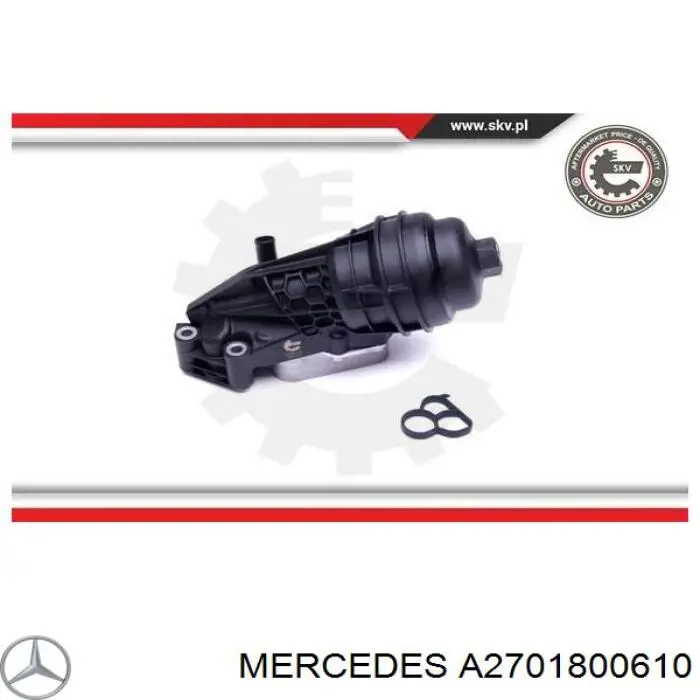 Caixa do filtro de óleo Mercedes A2701800610 preço, a partir de 136,21 USD