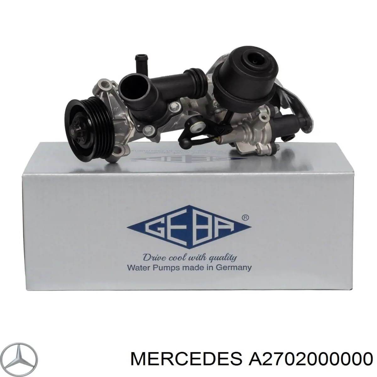 Bomba de água (bomba) de esfriamento Mercedes 2702000800 preço, a partir de 279,20 USD