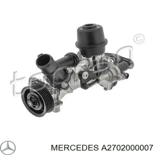 Bomba de água (bomba) de esfriamento Mercedes 2702000800 preço, a partir de 217,45 USD